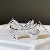 Wholesale Butterfly Bow Sterling Silver Necklace With Electroplating Ochain Pendant For Women