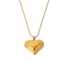 Wholesale Butterfly Love Pendant High Sense Clavicle Chain For Autumn And Winter Sweaters Stainless Steel Jewelry With Electroplating Pvd Furnace Real Gold And Animal Pattern
