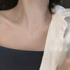 Wholesale Butterfly Ochain Necklace 925 Sterling Silver Diamond Plated Bow Light Luxury Animal Style For Women