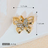Wholesale Butterfly Pendant Necklace Copper Animal Zodiac Electroplating Simple Design Women's Accessories