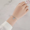 Wholesale Butterfly Pendant 925 Sterling Silver Inlaid Zircon Epoxy Design