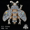 Wholesale Car Air Outlet Accessories Small Animal Bee Pattern Alloy Electroplated Handposted Drill
