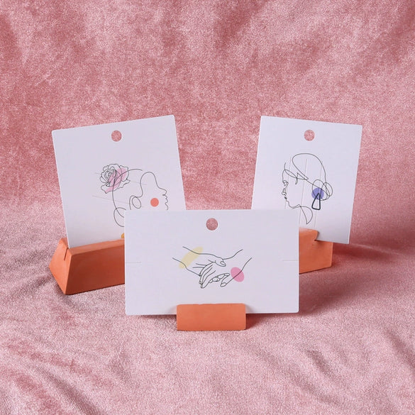 Wholesale Card Jewelry Display Card Necklace Earrings Made Of Paper And Cardboard With Printing