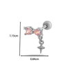 Wholesale Cartilage Puncture Ear Bone Nail Copper Flower Style