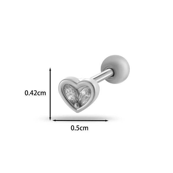 Wholesale Cartilage Puncture Ear Bone Nail Copper Flower Style