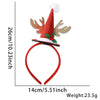 Wholesale Cartoon Christmas Elk Stereoscopic Christmas Hat Headband For Children Holiday Party Decorations