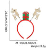 Wholesale Cartoon Christmas Elk Stereoscopic Christmas Hat Headband For Children Holiday Party Decorations