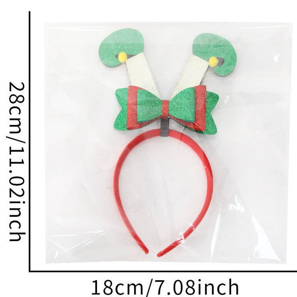 Wholesale Cartoon Christmas Elk Stereoscopic Christmas Hat Headband For Children Holiday Party Decorations