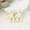 Wholesale Cartoon Raise Hand Bear Pendant Necklace Bracelet Alloy Accessories With Plating And Painting