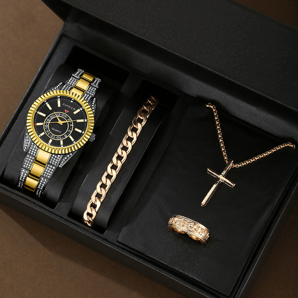 Wholesale Casual Alloy Band Round Dial Quartz Watch For Men And Women