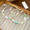 Wholesale Ceramic Beaded Bracelet With Animal Zodiac Pattern Electroplated Style Jewelry