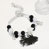 Wholesale Ceramic Beaded Bracelet With Animal Zodiac Pattern Electroplated Style Jewelry