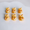 Wholesale Ceramic Cat Beaded Wind Chime Bracelet Jewelry Accessories Lovely Style Environmental Protection Process