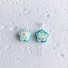 Wholesale Ceramic Handdrawn Flower Loose Beads For Beaded Bracelet Jewelry Accessories Environmental Protection