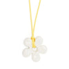 Wholesale Ceramic Pearl Star Pendant Necklace With Electroplating For Women Minimalist Style Water Wave Chain