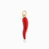 Wholesale Ceramic Pendant Necklace With Cherry Bird Redcrowned Crane Pattern Gold Electroplated For Women
