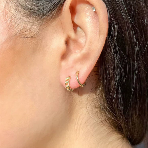 Wholesale Chain Earrings S925 Sterling Silver Circle Geometric Seiko For Women