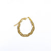 Wholesale Chain Titanium Steel Retro Street Geometric Braided Twist Electroplated