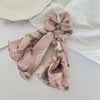 Wholesale Chiffon Handmade Flower Bow Hair Ring Headband Headdress