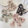 Wholesale Chiffon Handmade Flower Bow Hair Ring Headband Headdress