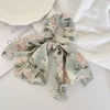 Wholesale Chiffon Handmade Flower Bow Hair Ring Headband Headdress