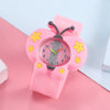 Wholesale Children's Silicone Cartoon Style Multi Style Watch Bracelet Necklace Hairpin Ring Set With Round Dial