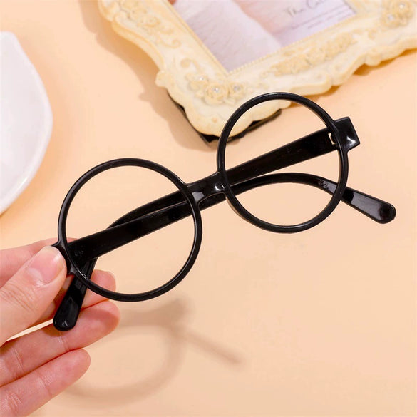 Wholesale Children's Trendy Round Plastic Toy Glasses Frame Without Lenses Super Cute Doctor Style