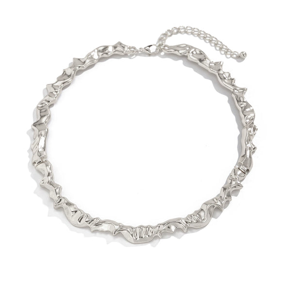 Wholesale Choker Alloy Geometric Twist Design For Women