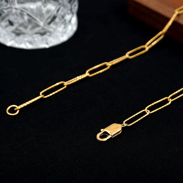 Wholesale Choker Necklace Simple Geometric Style Titanium Steel Handmade Unisex