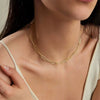 Wholesale Choker Necklace Simple Geometric Style Titanium Steel Handmade Unisex