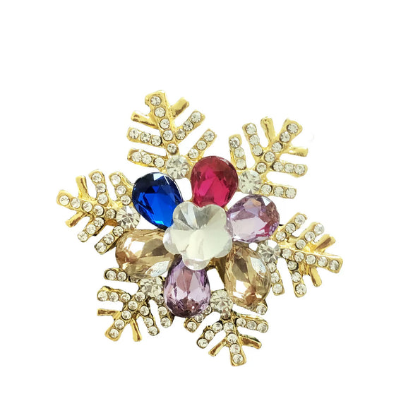 Wholesale Christmas Brooch Zinc Alloy Animal Heart Letters Flower Geometric Electroplating For Women