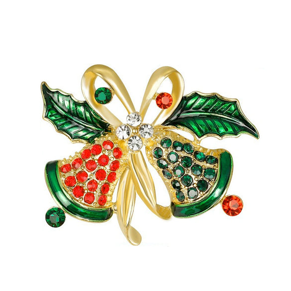 Wholesale Christmas Brooch Zinc Alloy Animal Heart Letters Flower Geometric Electroplating For Women