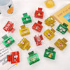 Wholesale Christmas Hair Accessories Acrylic Glitter Handmade Handpainted Women's Jewelry Grab Clip