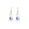 Wholesale Christmas Series Alloy Earrings With Cute Cat Animal Pattern Electroplated For Women