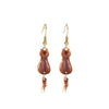 Wholesale Christmas Series Alloy Earrings With Cute Cat Animal Pattern Electroplated For Women