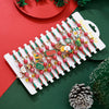 Wholesale Christmas Thread Rope Hand Knitted Unisex Couple Bracelet