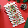 Wholesale Christmas Thread Rope Hand Knitted Unisex Couple Bracelet