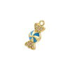 Wholesale Christmas Tree Pendant And Stockings Jewelry Copper With Fruit And Bow Tie Pattern And Zirconia Design
