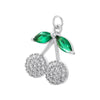Wholesale Christmas Tree Pendant And Stockings Jewelry Copper With Fruit And Bow Tie Pattern And Zirconia Design