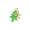 Wholesale Christmas Tree Pendant And Stockings Jewelry Copper With Fruit And Bow Tie Pattern And Zirconia Design