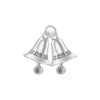 Wholesale Christmas Tree Pendant And Stockings Jewelry Copper With Fruit And Bow Tie Pattern And Zirconia Design