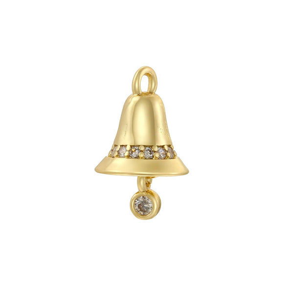 Wholesale Christmas Tree Pendant And Stockings Jewelry Copper With Fruit And Bow Tie Pattern And Zirconia Design