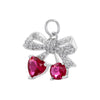Wholesale Christmas Tree Pendant And Stockings Jewelry Copper With Fruit And Bow Tie Pattern And Zirconia Design