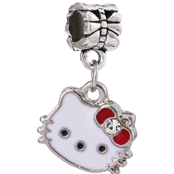 Wholesale Classic Cartoon Oil Dripping Luxury Beaded Pendant Necklace And Bracelet Jewelry Made Of Metal With Totem Pattern And Electroplating Design