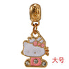 Wholesale Classic Cartoon Oil Dripping Luxury Beaded Pendant Necklace And Bracelet Jewelry Made Of Metal With Totem Pattern And Electroplating Design