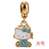 Wholesale Classic Cartoon Oil Dripping Luxury Beaded Pendant Necklace And Bracelet Jewelry Made Of Metal With Totem Pattern And Electroplating Design