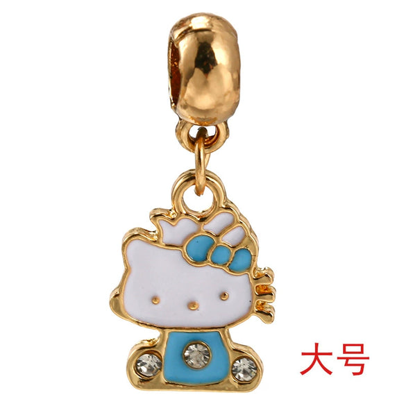 Wholesale Classic Cartoon Oil Dripping Luxury Beaded Pendant Necklace And Bracelet Jewelry Made Of Metal With Totem Pattern And Electroplating Design