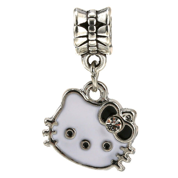 Wholesale Classic Cartoon Oil Dripping Luxury Beaded Pendant Necklace And Bracelet Jewelry Made Of Metal With Totem Pattern And Electroplating Design