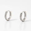 Wholesale Classic Retro Geometric Micro Diamond Stainless Steel Electroplated Earrings For Women
