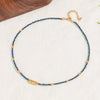 Wholesale Clavicle Chain Natural Stone Handmade Beaded Necklace With Geometric Design For Women